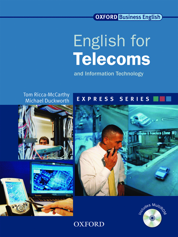 [object Object] «Oxford English for Telecoms and Information Technology. Student's Book (+ CD-ROM)», авторів Том Рікка-Маккарті, Майкл Дакворс - фото №1