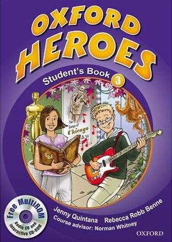 Бумажная книга «Oxford Heroes 3. Student's Book Pack (+ CD-ROM)», авторов Дженни Куинтана, Ребекка Робб Бенне - фото №1