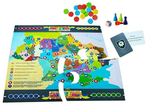  «Настольная игра Strateg Мандрівник (30211)», бренда Strateg - фото №1