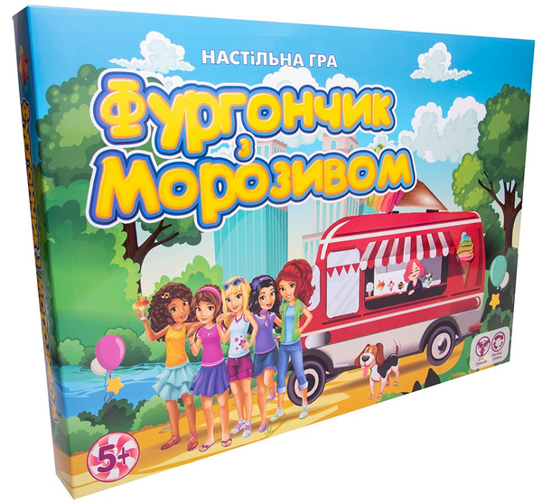  «Настольная игра Strateg Фургончик с мороженым (30216)», бренда Strateg - фото №1