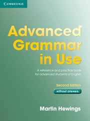 Бумажная книга «Advanced Grammar in Use without Answers», автор Мартин Хьюингс - фото №1