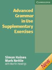 Паперова книга «Advanced Grammar in Use Supplementary Exercises without Answers», автор Саймон Хаінпас - фото №1