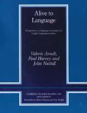 Бумажная книга «Alive to Language», автор Валери Арндт - фото №1