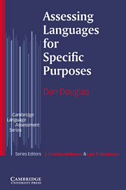 Паперова книга «Assessing Languages for Specific Purposes», автор Ден Дуглас - фото №1
