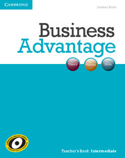 Бумажная книга «Business Advantage Intermediate. Teacher's Book», автор Джонатан Биркин - фото №1