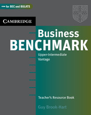 Паперова книга «Business Benchmark Upper Intermediate. Teacher's Resource Book», автор Гай Брук-Харт - фото №1