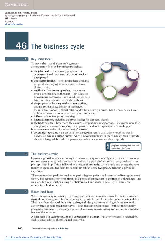 Паперова книга «Business Vocabulary in Use: Advanced with Answers (+ CD-ROM)», автор Білл Мескалл - фото №1