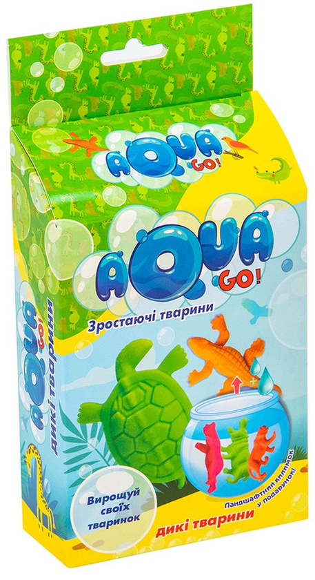  «Набор Strateg Aqua Go Дикие животные 11 элем. (30256)», бренда Strateg - фото №1