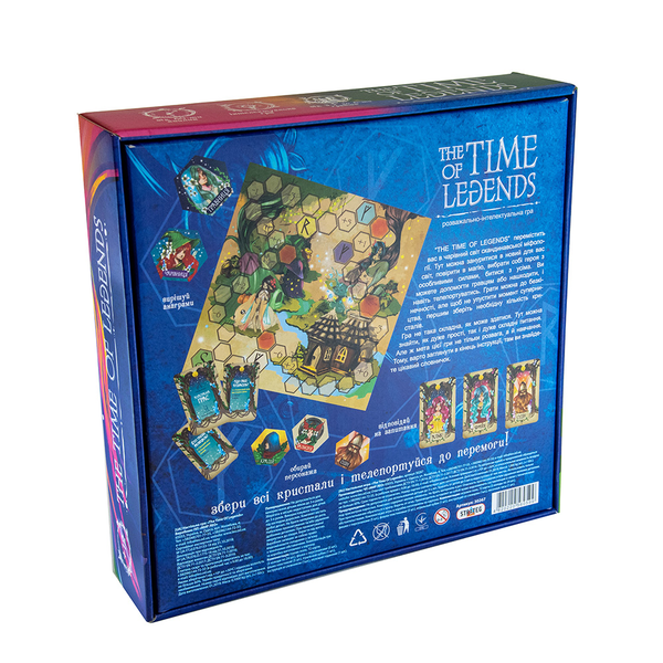  «Настольная игра Strateg The time of legends (30267)», бренда Strateg - фото №1
