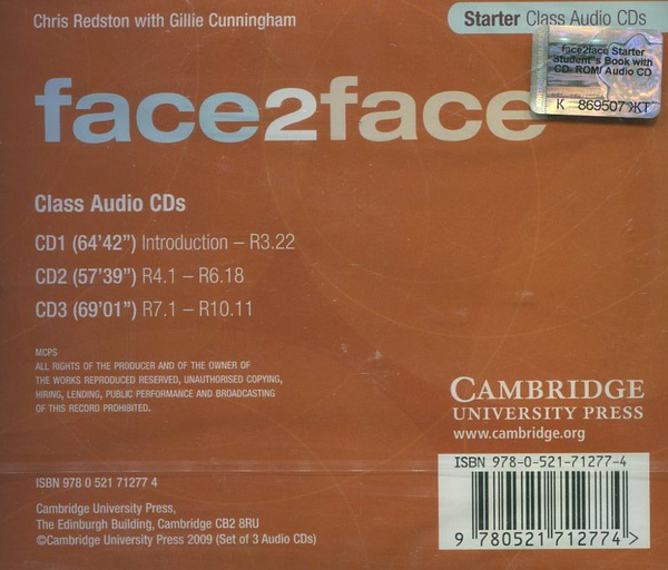 [object Object] «Face2face. Starter Class Audio CD Set (3 CD)», авторов Джилли Каннингем, Крис Редстон - фото №3 - миниатюра