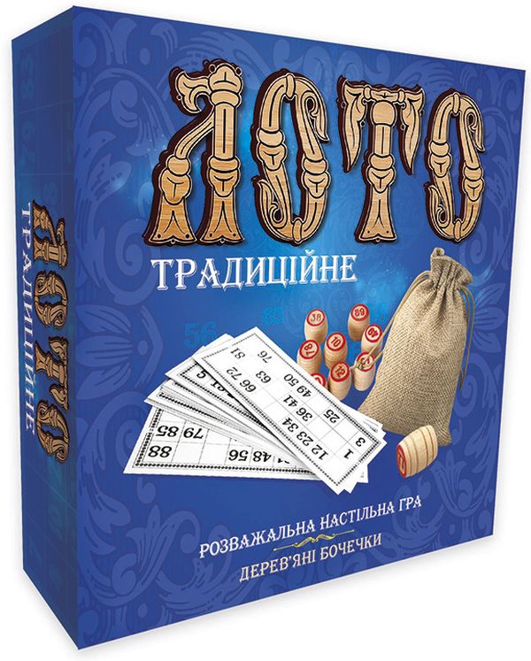  «Лото с деревянными бочонками Strateg Традиционное (30315)», бренда Strateg - фото №1
