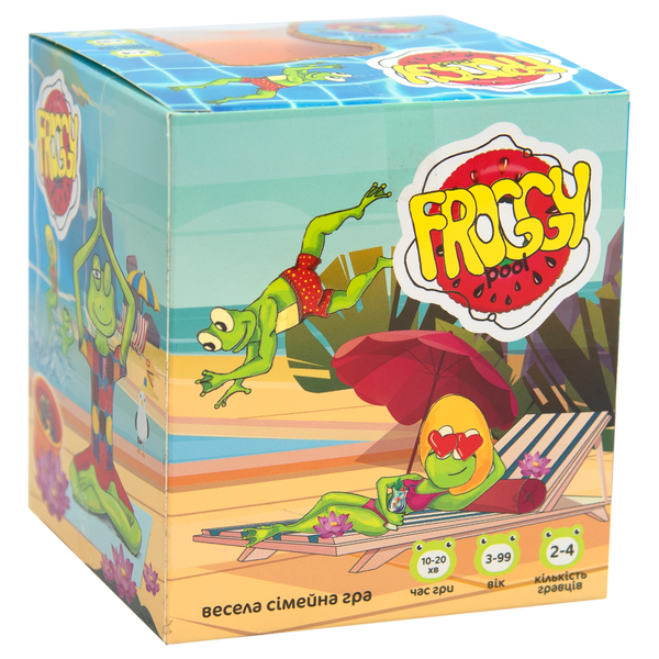  «Настольная игра Strateg Froggy Pool (30352)», бренда Strateg - фото №1