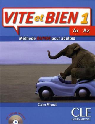 Бумажная книга «Vite et Bien 1 Livre (+CD)», автор Клер Микел - фото №1