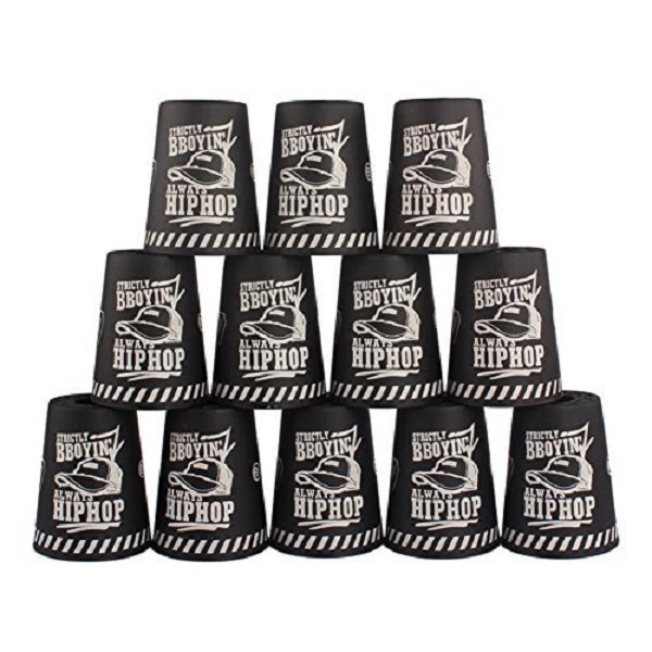  «Іграшка-головоломка YJ Speed ​​Flying Cups with Bag Graffiti Black (YJTB09)», бренду YJ - фото №1