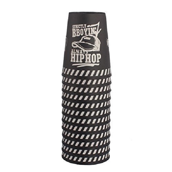  «Іграшка-головоломка YJ Speed ​​Flying Cups with Bag Graffiti Black (YJTB09)», бренду YJ - фото №1