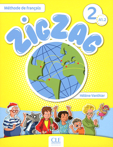 Паперова книга «ZigZag 2 Livre de leleve (+ CD)», автор Елен Вантьє - фото №1