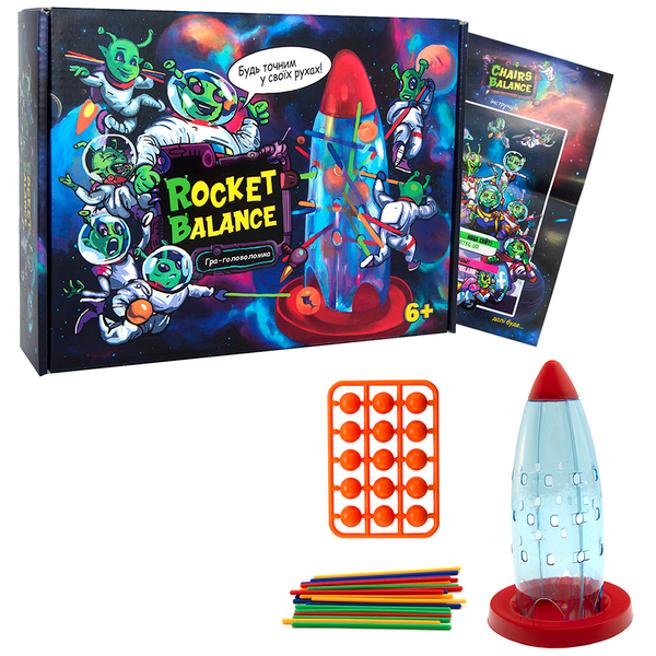  «Настольная игра Strateg Rocket Balance (30407)», бренда Strateg - фото №1