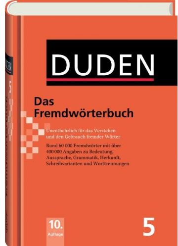 Паперова книга «Duden 5. Das Fremdworterbuch» - фото №1
