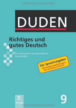 Паперова книга «Duden 9. Richtiges und gutes Deutsch» - фото №1