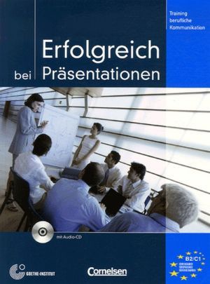 Паперова книга «Erfolgreich bei Prasentationen. Kursbuch mit CD», автор Фолкер Айсманн - фото №1