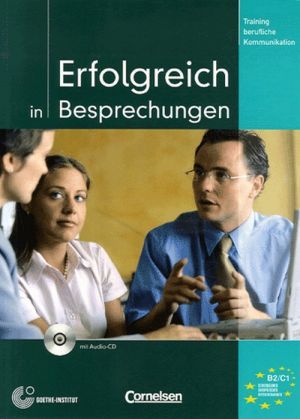 Паперова книга «Erfolgreich in Besprechungen. Kursbuch mit CD», автор Фолкер Айсманн - фото №1