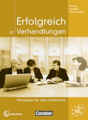 Паперова книга «Erfolgreich in Verhandlungen. Hinweise fur den Unterricht», автор Фолкер Айсманн - фото №1