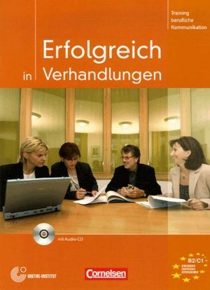 Паперова книга «Erfolgreich in Verhandlungen. Kursbuch mit CD», автор Фолкер Айсманн - фото №1