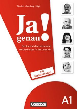 Паперова книга «Ja genau! A1. Handbuch fur den Unterricht», автор Клавдія Босхель - фото №1