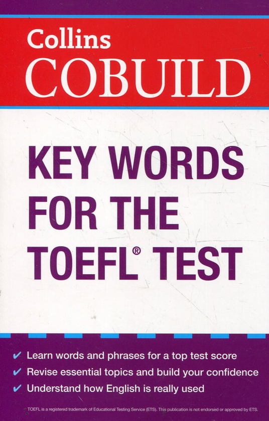 [object Object] «Collins Cobuild Key Words for the TOEFL Test» - фото №2 - мініатюра