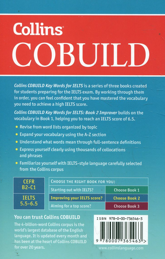 [object Object] «Collins Cobuild Key Words for IELTS. Book 2: Improver» - фото №3 - мініатюра