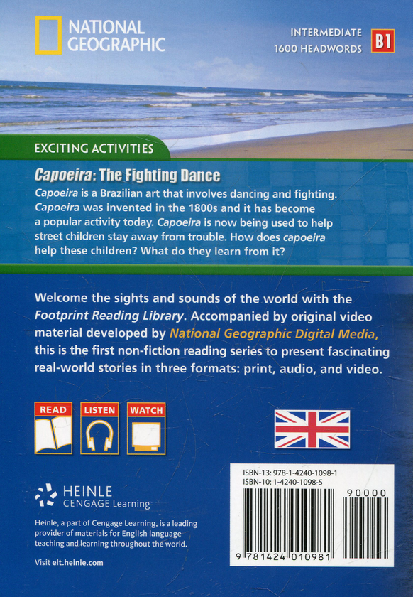 Паперова книга «Capoeira: The Fighting Dance (+DVD)» - фото №1