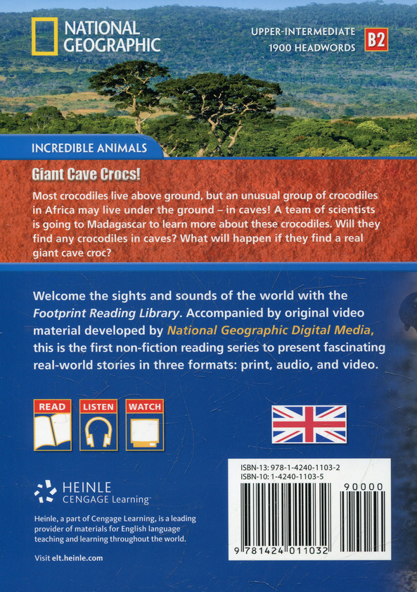 Паперова книга «Giant Cave Crocs (+DVD)» - фото №1
