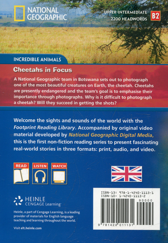 [object Object] «Cheetahs in Focus (+DVD)» - фото №3 - мініатюра