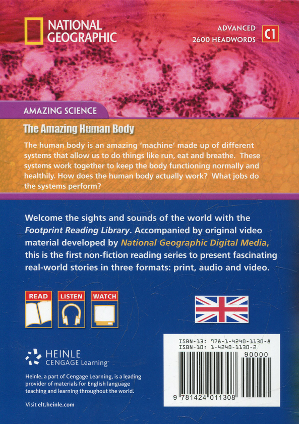 Паперова книга «Amazing Human Body (+DVD)» - фото №1