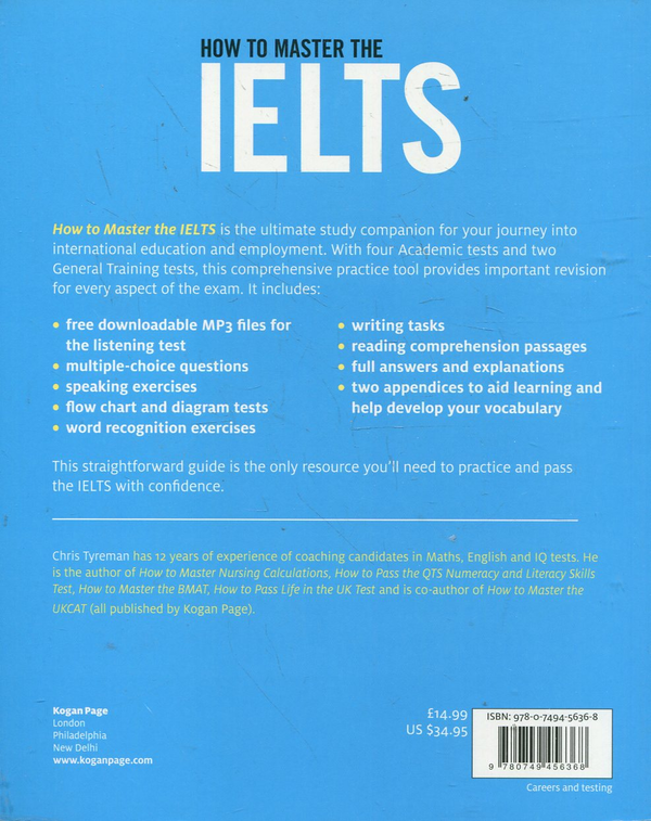 Бумажная книга «How to Master the IELTS: Over 400 Questions for All Parts of the International English Language Testing System», автор Крис Таерман - фото №1
