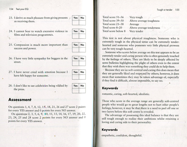 Паперова книга «Test Your EQ: Assess Your Emotional Intelligence with 22 Personality Questionnaires», автор Філіп Картер - фото №1