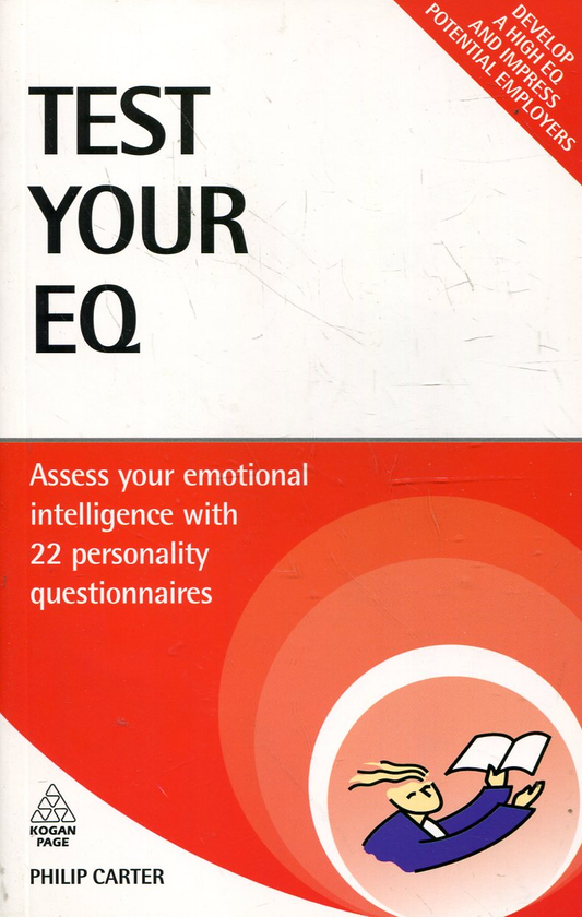 Паперова книга «Test Your EQ: Assess Your Emotional Intelligence with 22 Personality Questionnaires», автор Філіп Картер - фото №1