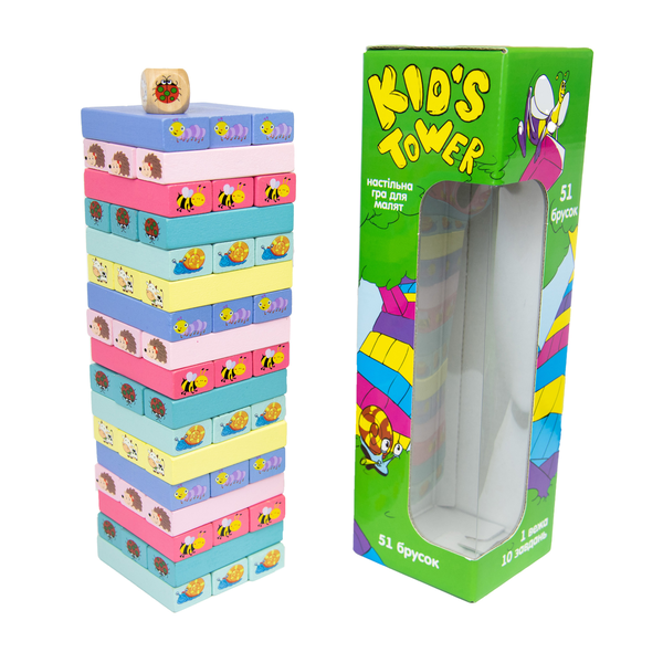  «Настольная игра Strateg Kid’s Tower (30863)», бренда Strateg - фото №1