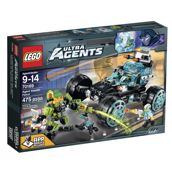  «Конструктор LEGO Ultra Agents Секретный патруль агентов (70169)», бренда LEGO - фото №1