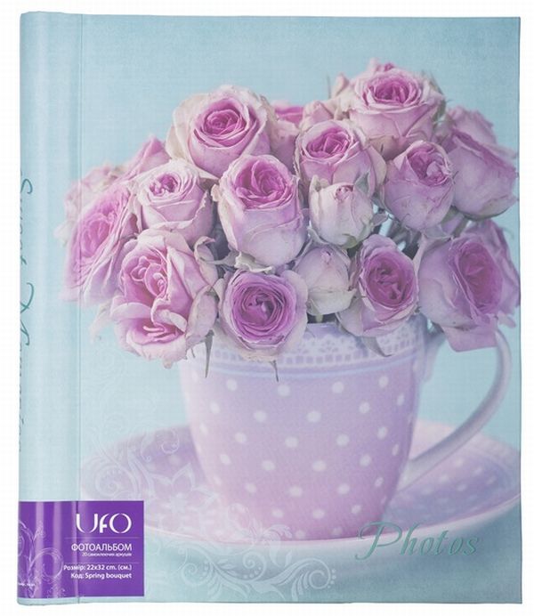 «Фотоальбом UFO 20sheet S22x32 Spring bouquet (6431517)», бренда UFO - фото №1