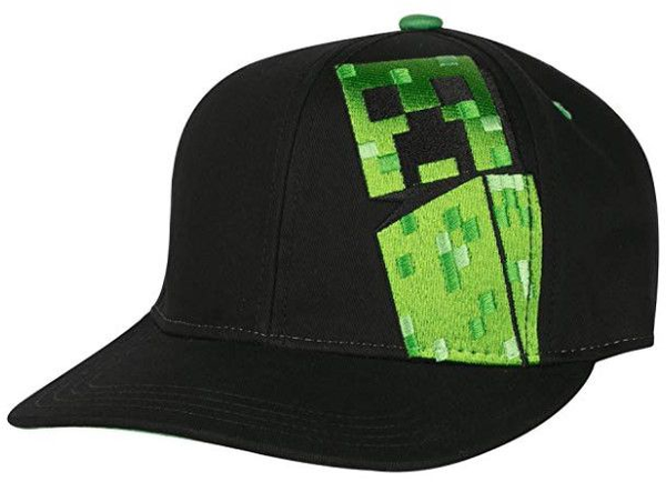  «Бейсболка JINX Minecraft Creepin Snap Back Hat (JINX-7116)», бренду JINX - фото №1