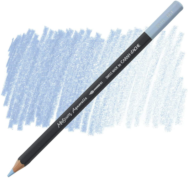  «Олівець Caran d'Ache Museum Aquarelle Light Cobalt Blue (3510.661)», бренду Caran d'Ache - фото №1