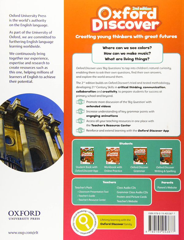 [object Object] «Oxford Discover Second Edition 1 Student's Book Pack», авторов Лесли Кустофф, Сьюзан Риверз - фото №2 - миниатюра