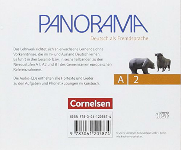 Бумажная книга «Panorama A2 Audio-CDs zum Kursbuch» - фото №1