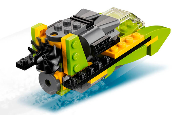  «Конструктор LEGO Creator Приключение на вертолёте 114 деталей (31092)», бренда LEGO - фото №1