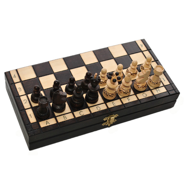  «Шахматы Madon Pearl Small 3134 коричневые (64134)», бренда Madon - фото №1