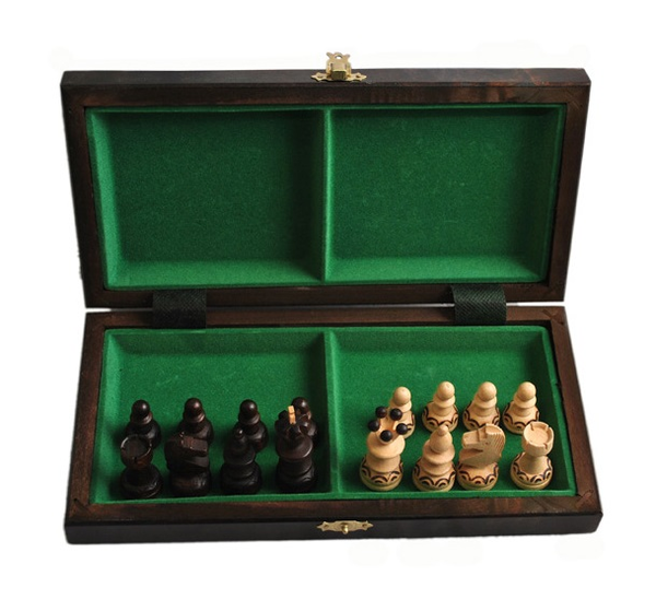  «Шахматы Madon Pearl Small 3134 коричневые (64134)», бренда Madon - фото №1