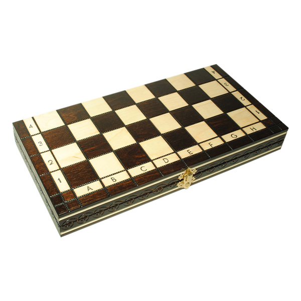  «Шахматы Madon Pearl Small 313401 коричневые (63135)», бренда Madon - фото №1