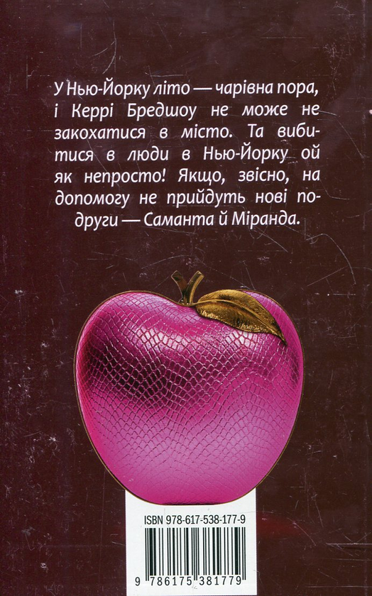 Паперова книга «Літо і місто», автор Кендес Бушнелл - фото №1