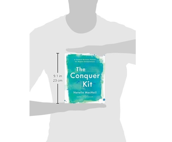 Паперова книга «The Conquer Kit: A Creative Business Planner for Women Entrepreneurs», автор Наталі Макнейл - фото №1